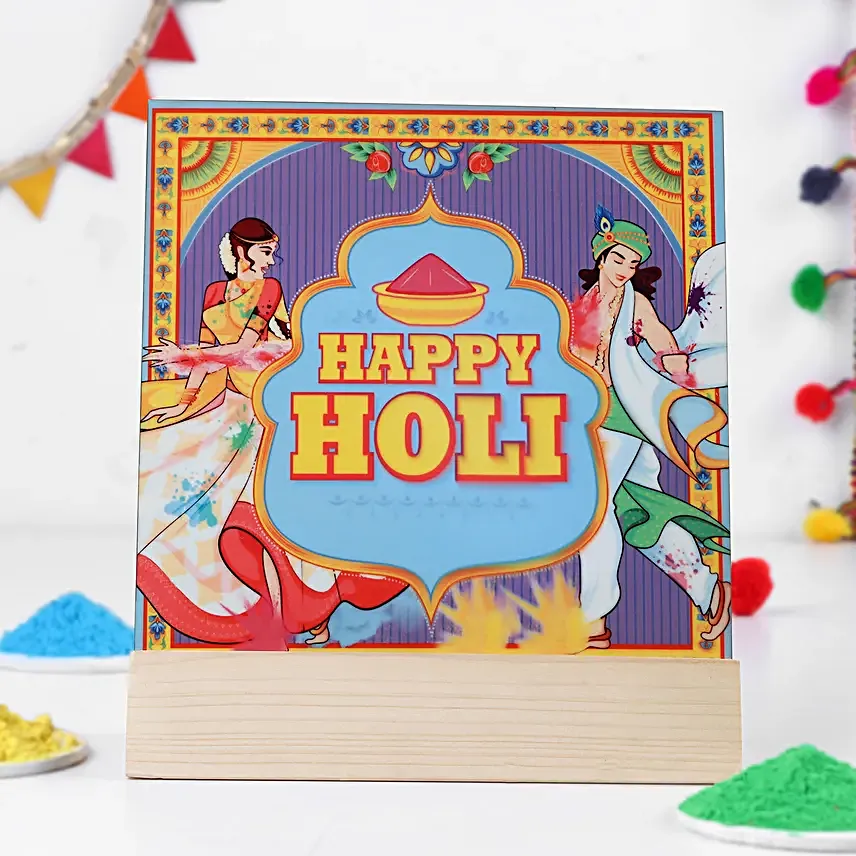 Happy Holi Floral Celebration Combo