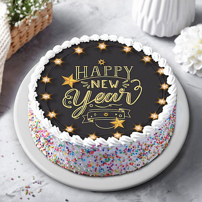 Happy New Year Pineapple Cake Half Kg