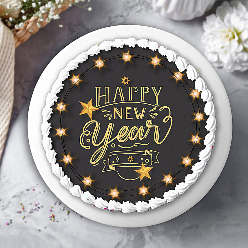 Happy New Year Pineapple Cake Half Kg