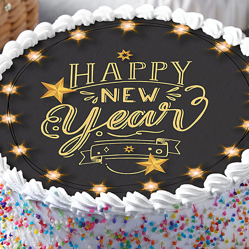 Happy New Year Pineapple Cake Half Kg