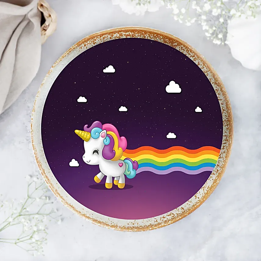 Rainbow Colour Unicorn Cake Online