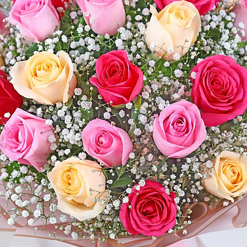 Harmony of Rose Petals