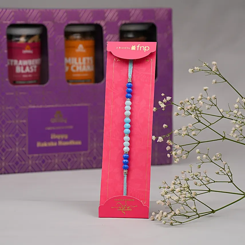 Healthy Delights Rakhi Gift Box