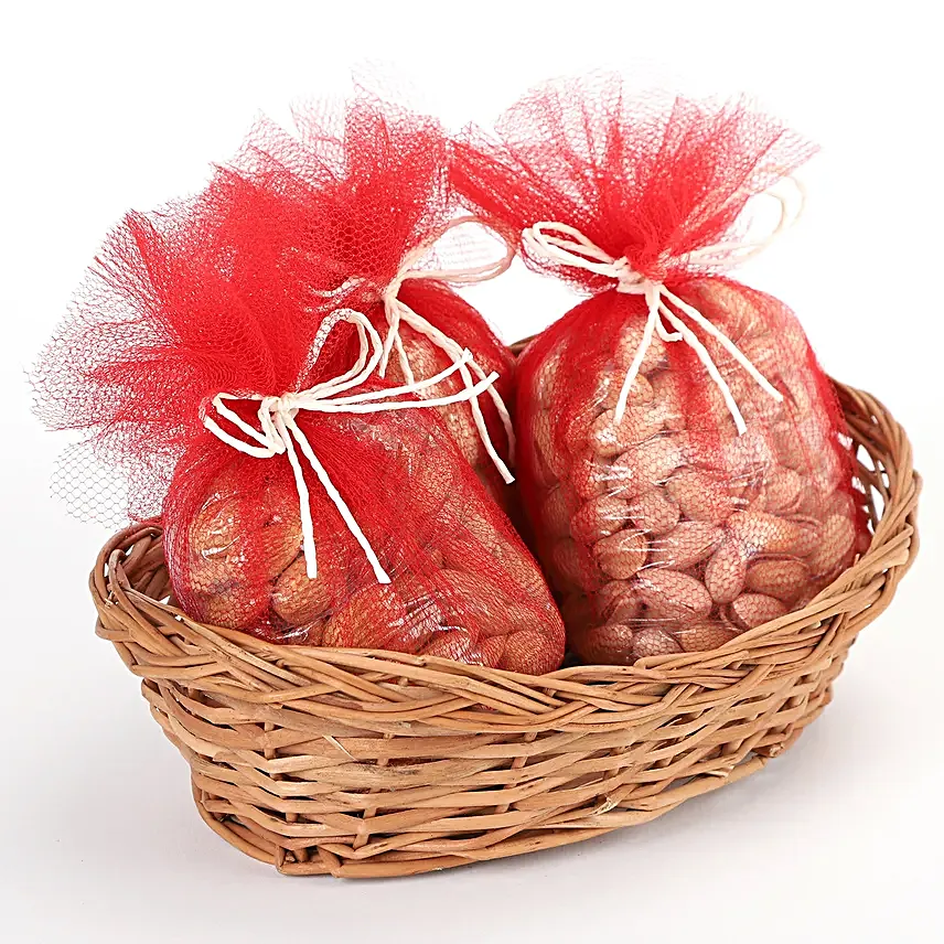 Dry fruits in a basket
