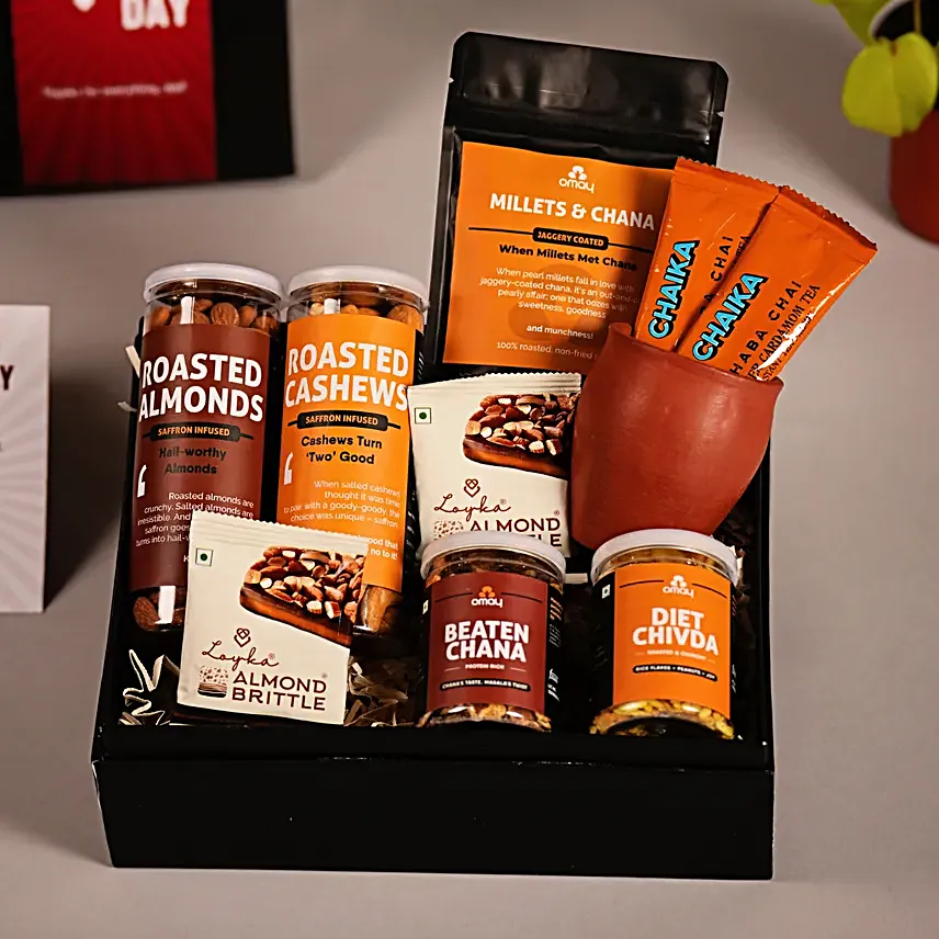 Healthy Snacks Gourmet Hamper For Dad