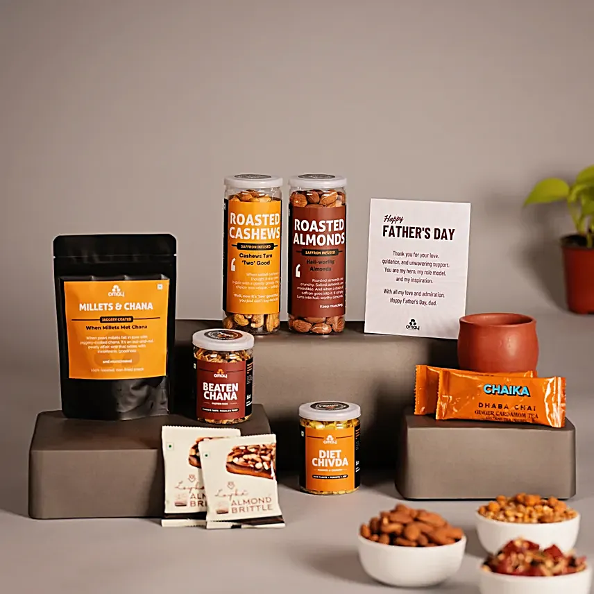 Healthy Snacks Gourmet Hamper For Dad
