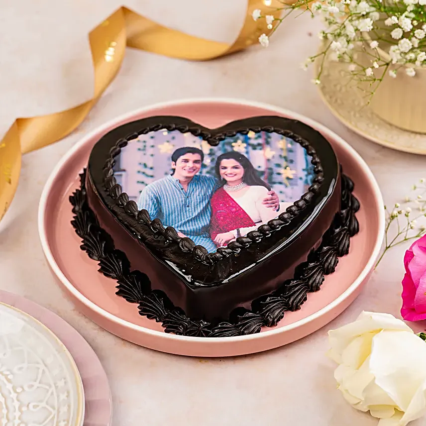 Heart Shape Chocolate Cakes