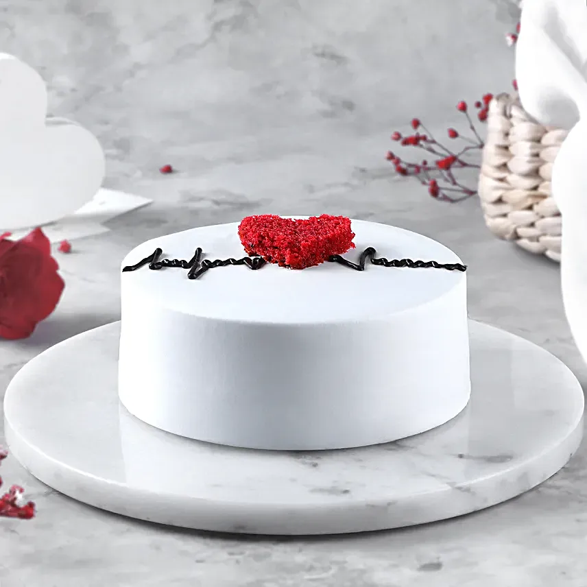 Heartbeat of Love Pineapple Cake 250gm Eggless