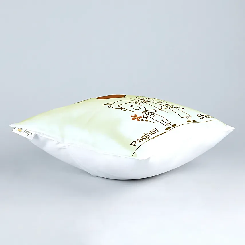 Heartfelt Proposal Cushion