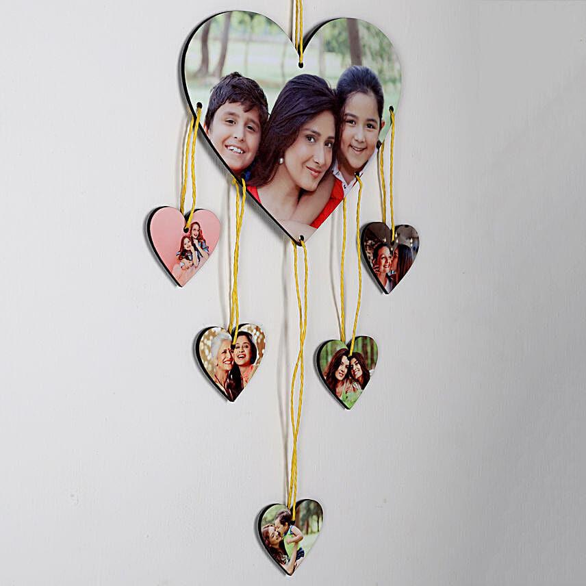Heartshaped Personalized Wall Hanging-personalized wall hanging heartshaped