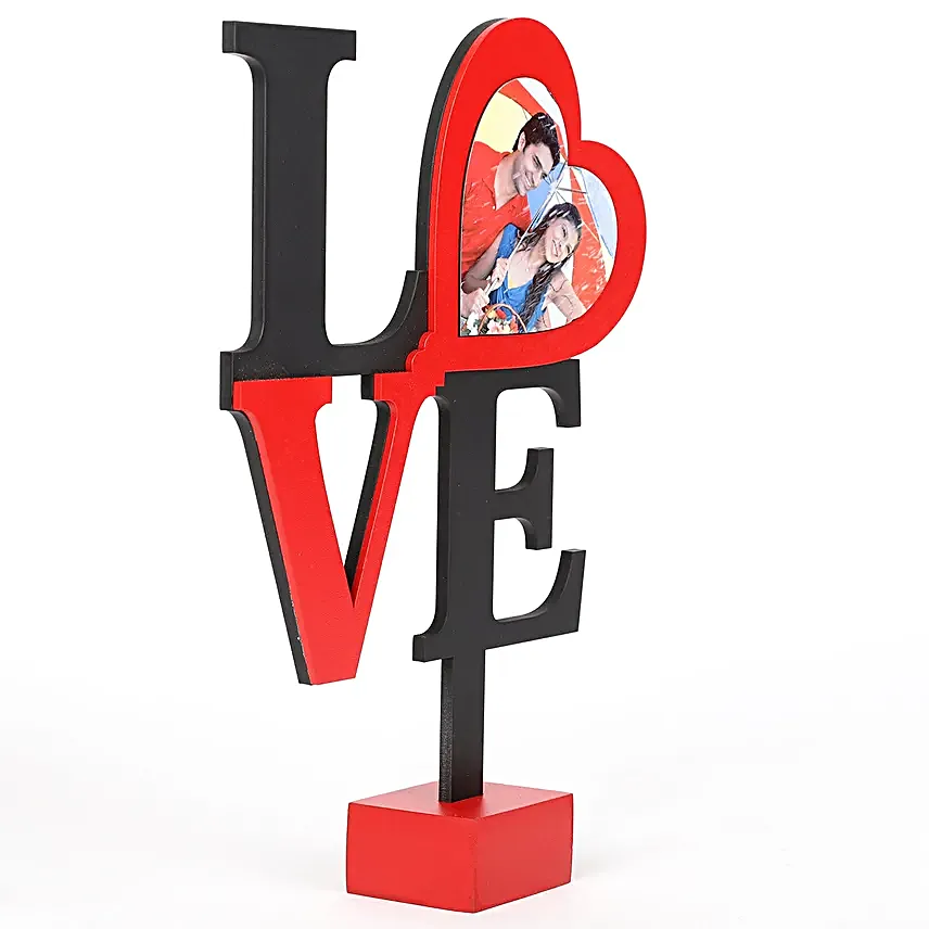love text frame for V-day