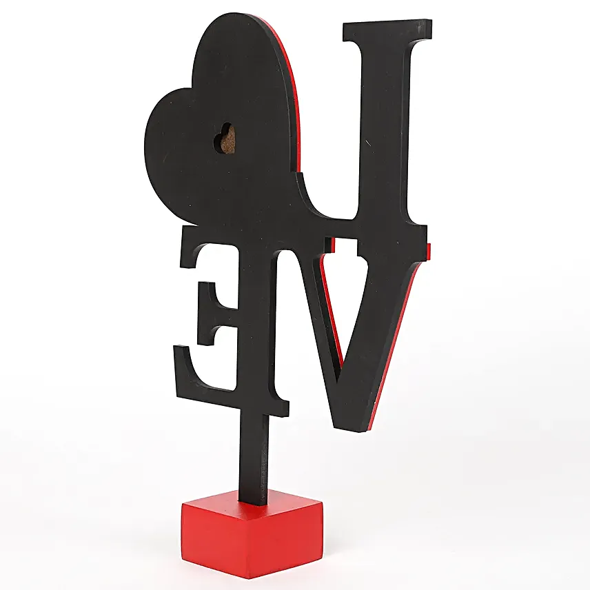 love text frame for V-day