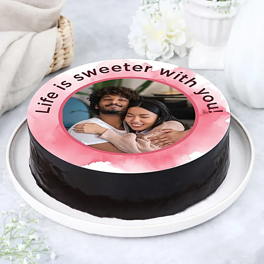 Heavenly Chocolate Cake For Wife Half Kg