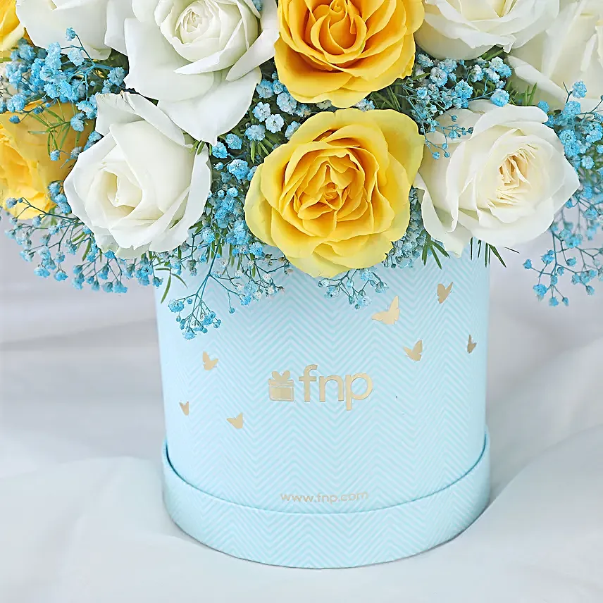 Heavenly Surprise Birthday Floral Box