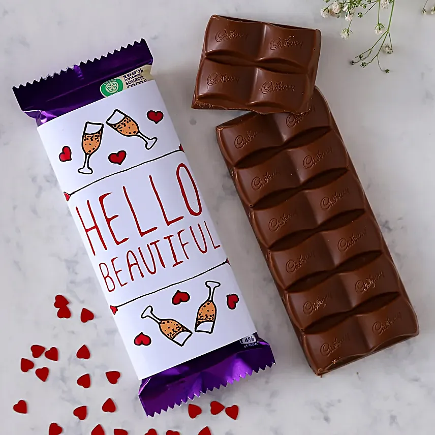 Hello Beautiful Dairy Milk Silk Chocolate