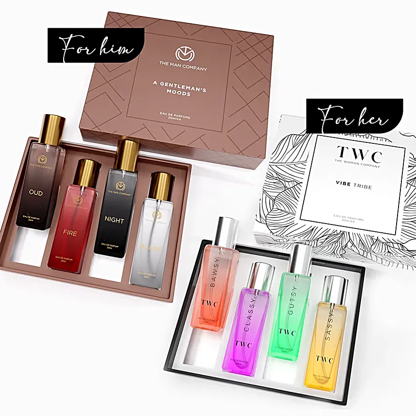 Him N Her Perfume Gift Set
