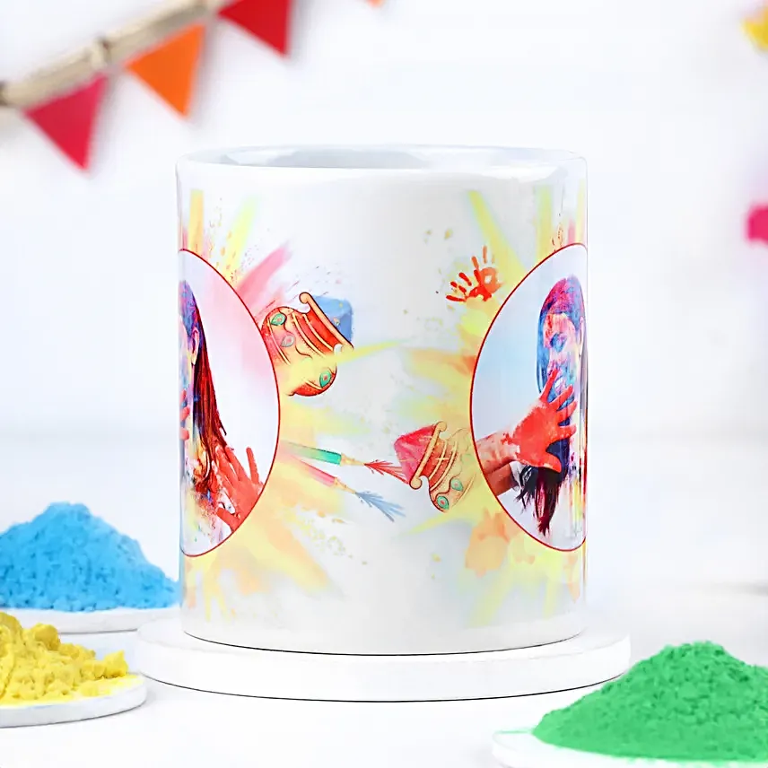 Holi Color Celebration Mug
