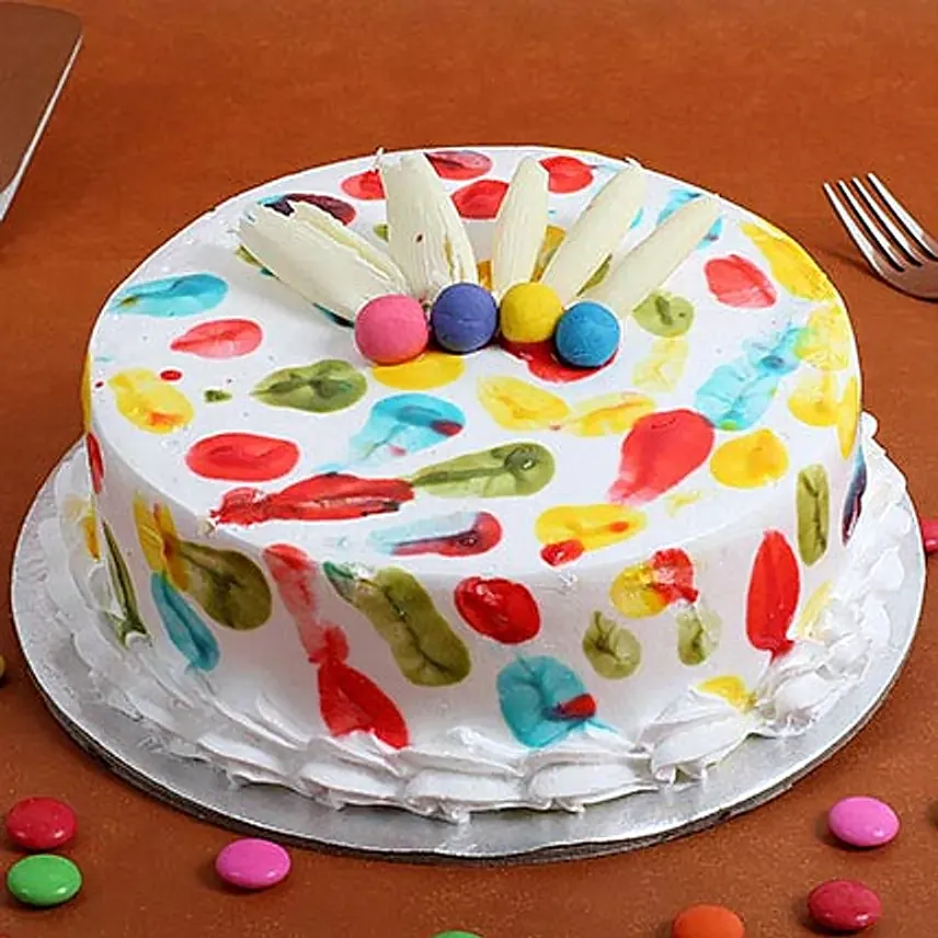 Holi Special Cake