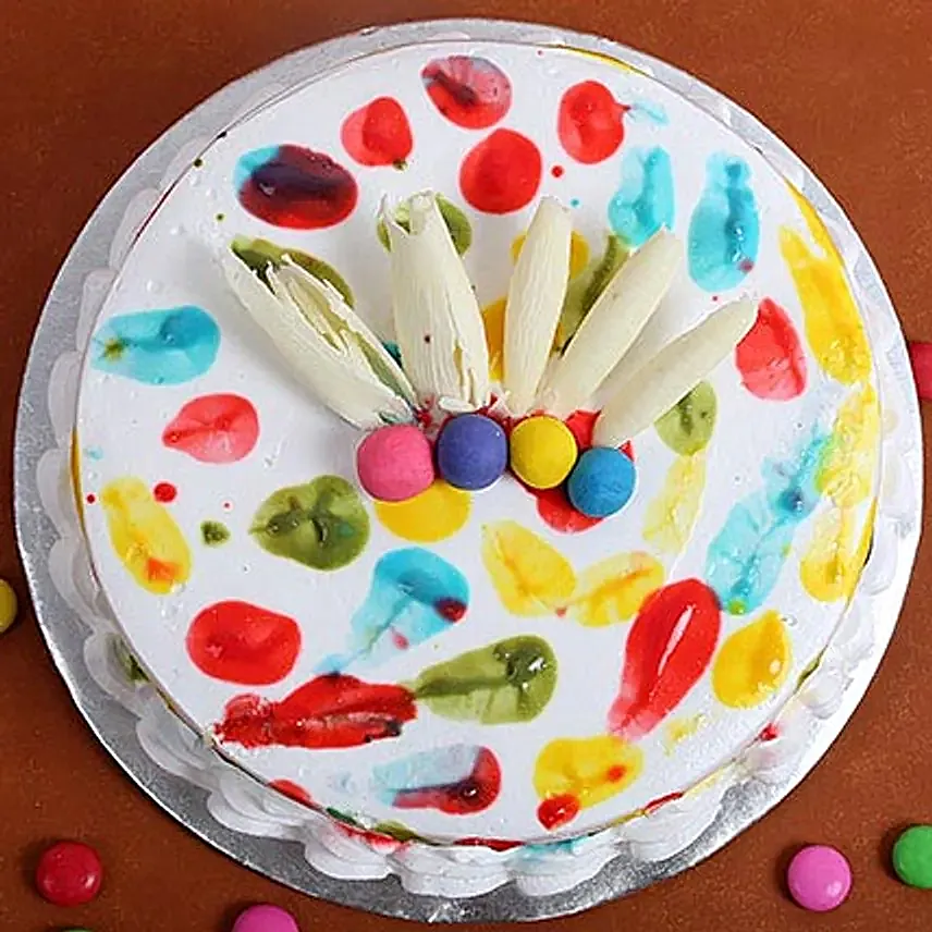 Holi Special Cake