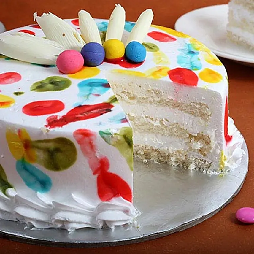 Holi Special Cake