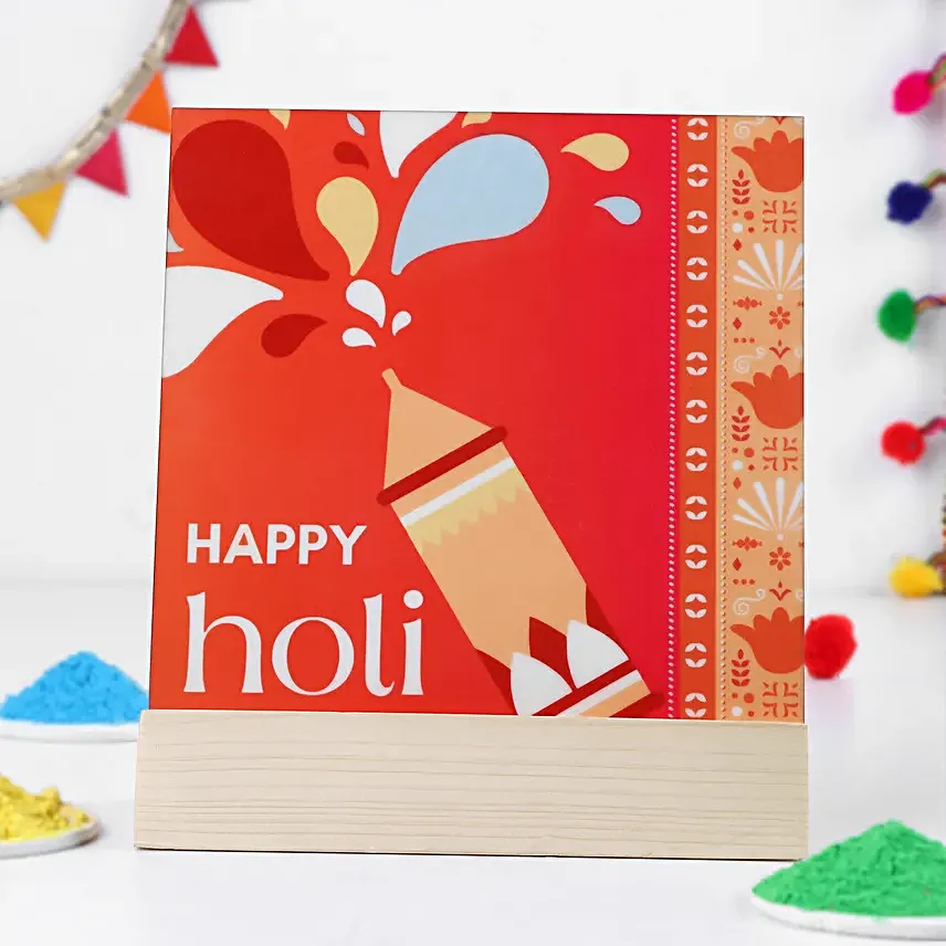 Holi Splash Tabletop Frame