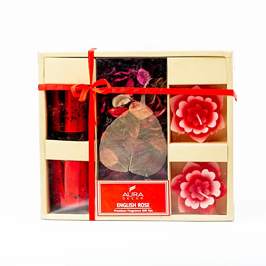 Home Fragrance Decorative Gift Set Rose