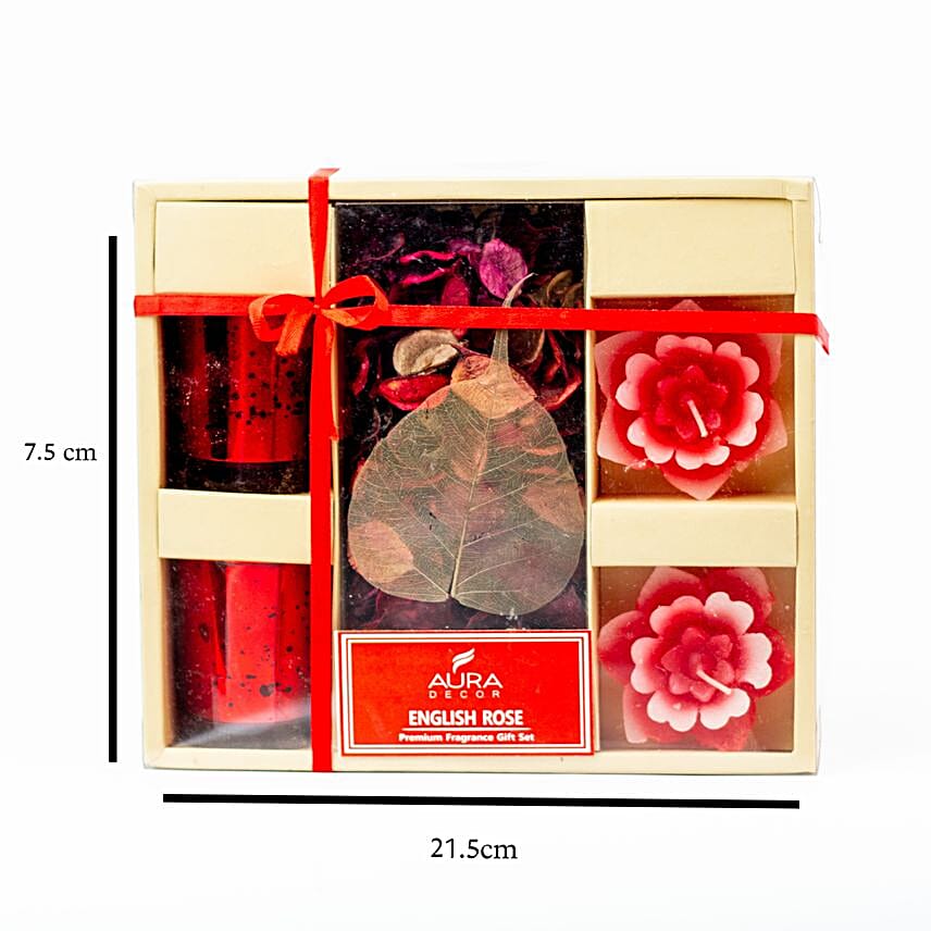 Home Fragrance Decorative Gift Set Rose