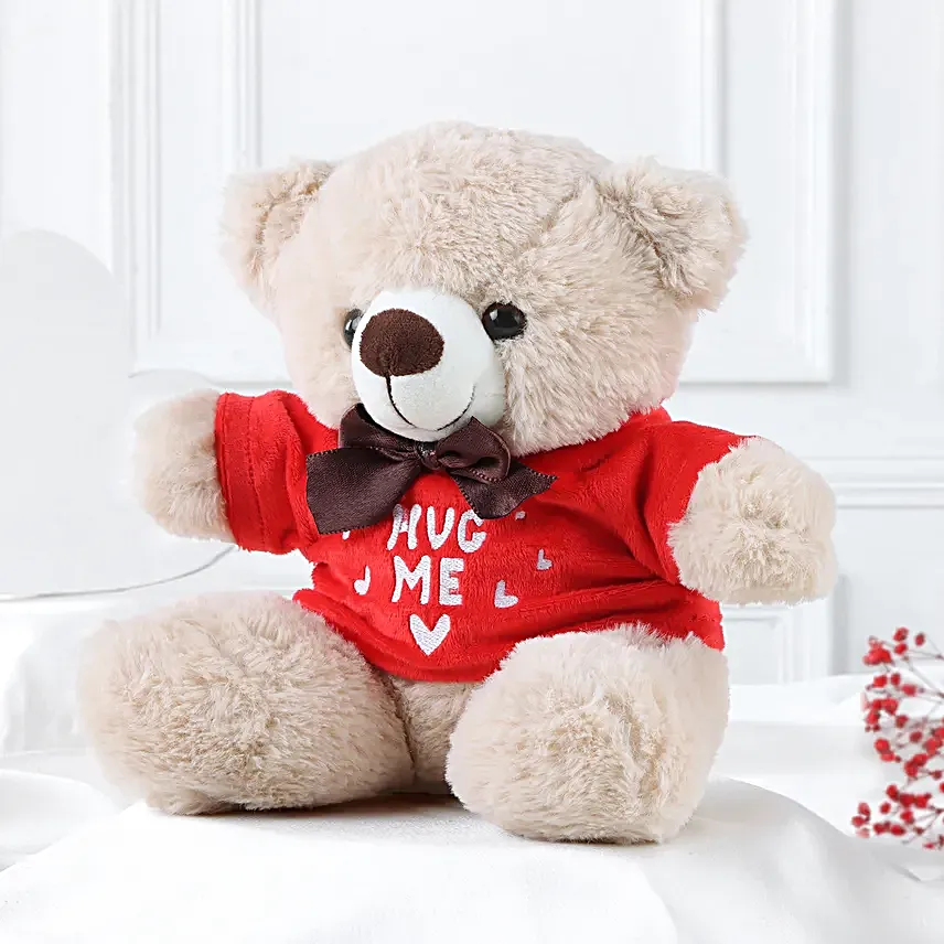 Hug Me Teddy Bear