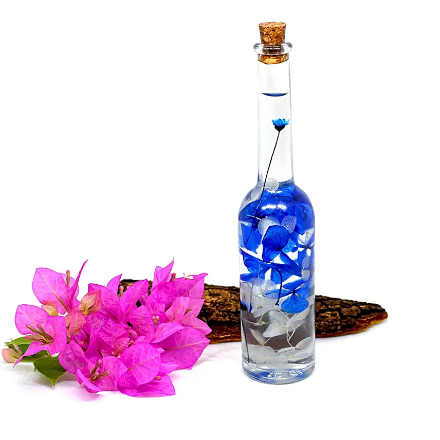 Hydrangeas Camo Preserved Flower Tabletop