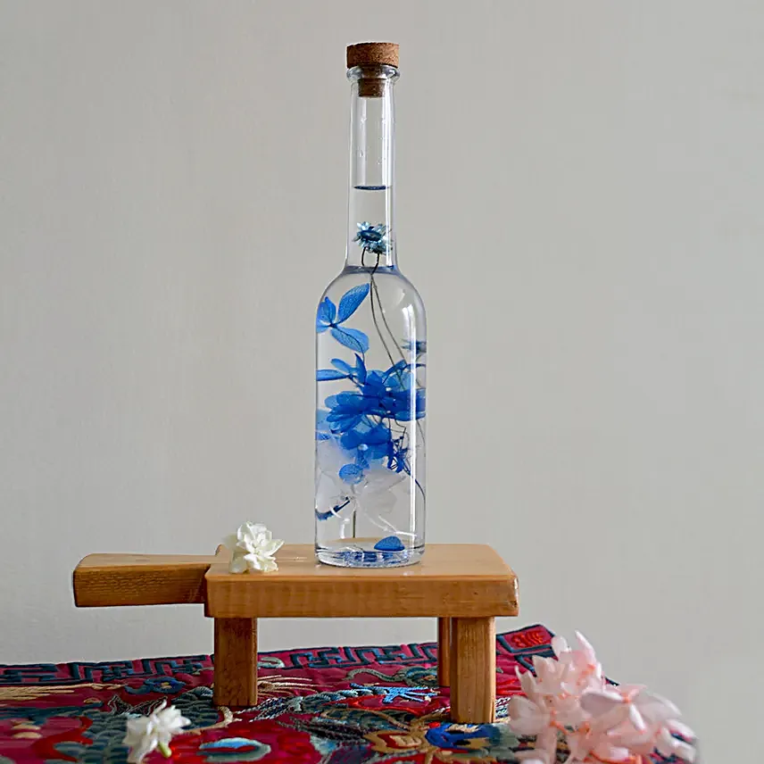 Hydrangeas Camo Preserved Flower Tabletop