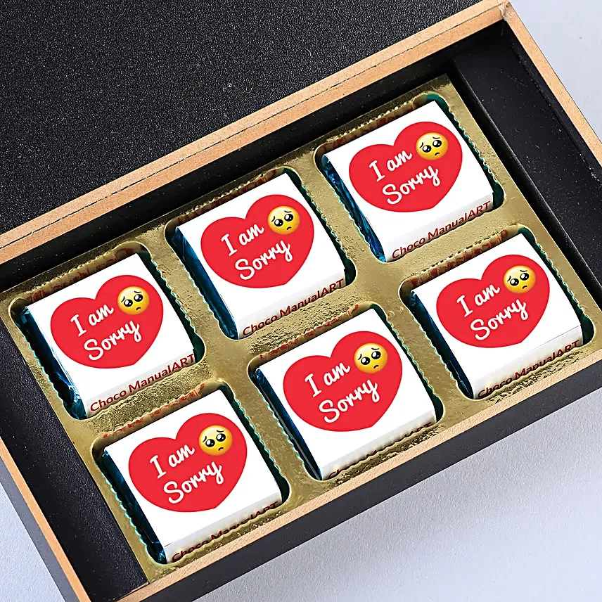 I Am Sorry Chocolate Box 6 Pcs