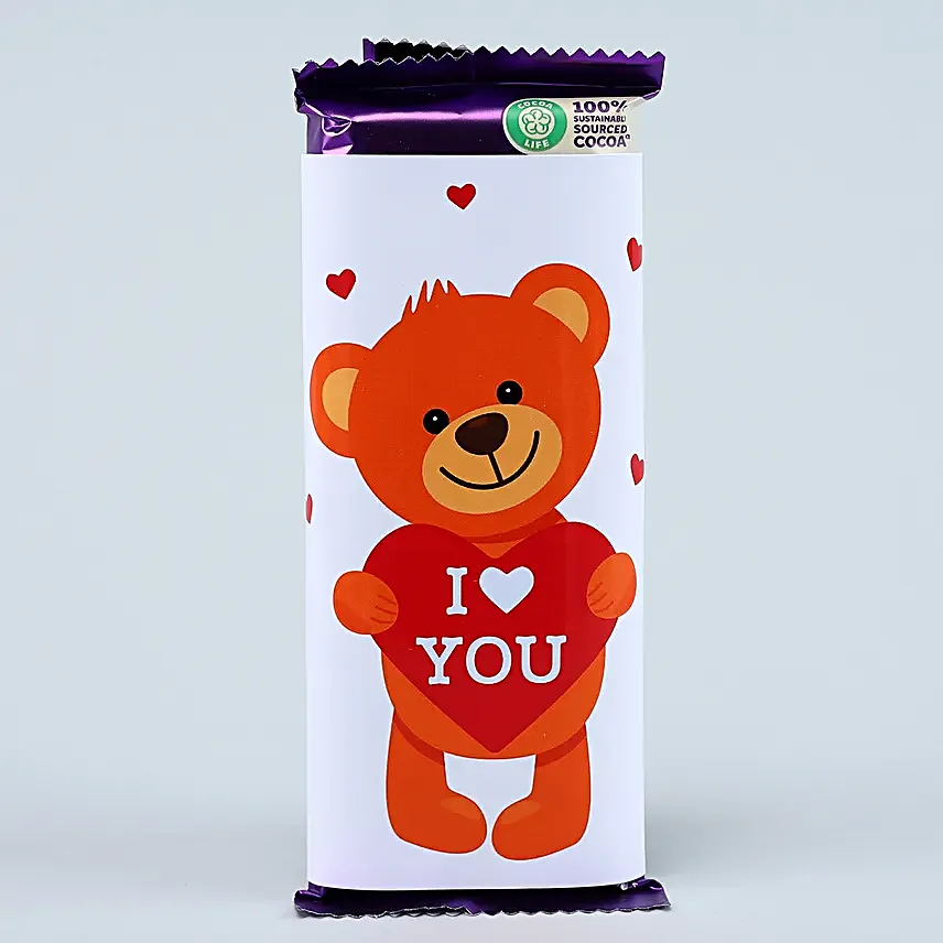 I Love U Dairy Milk Silk Chocolate