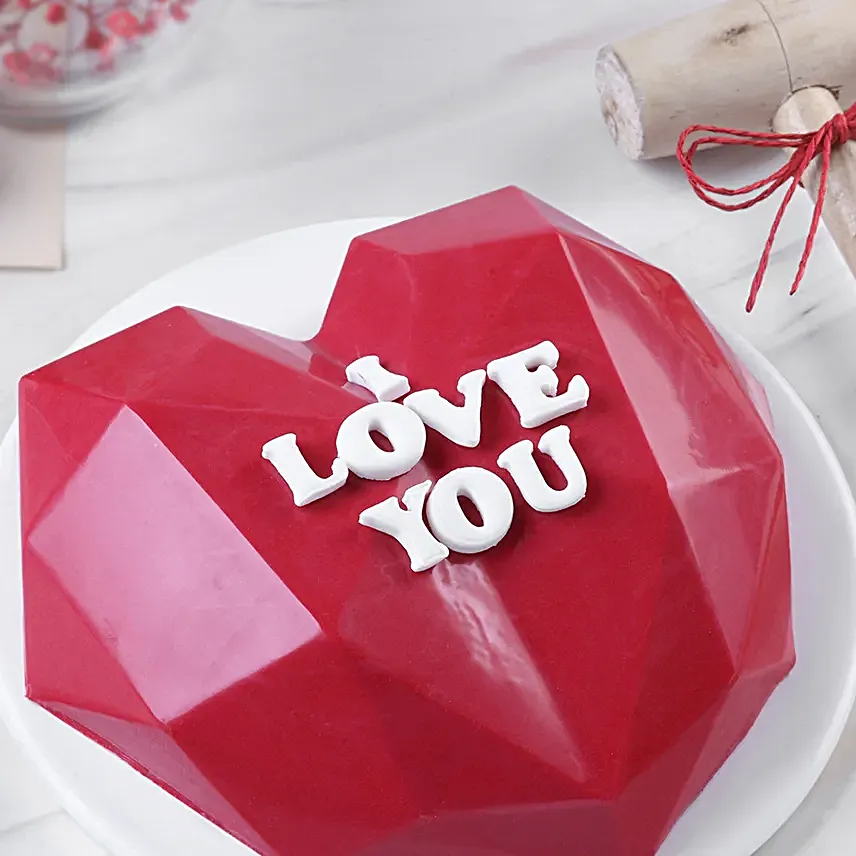 I Love You Pinata Cake 1Kg