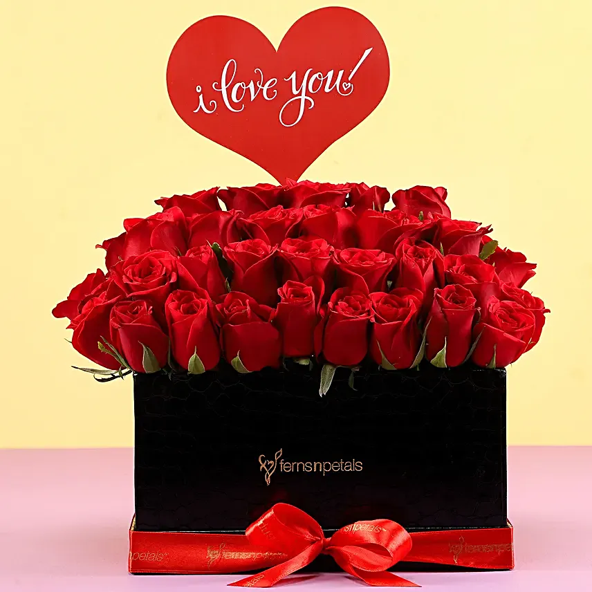 Red Roses Box Online For Her