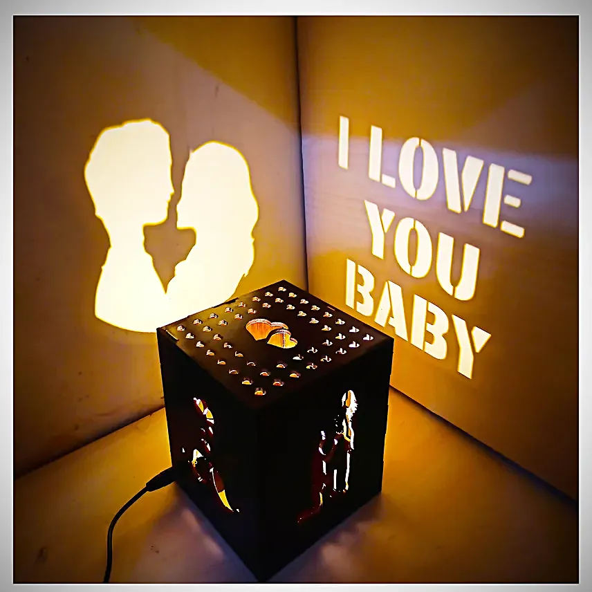 I Love You Shadow Box