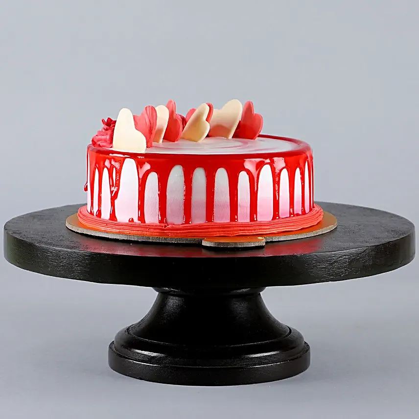 Heart Cake For Valentine Day