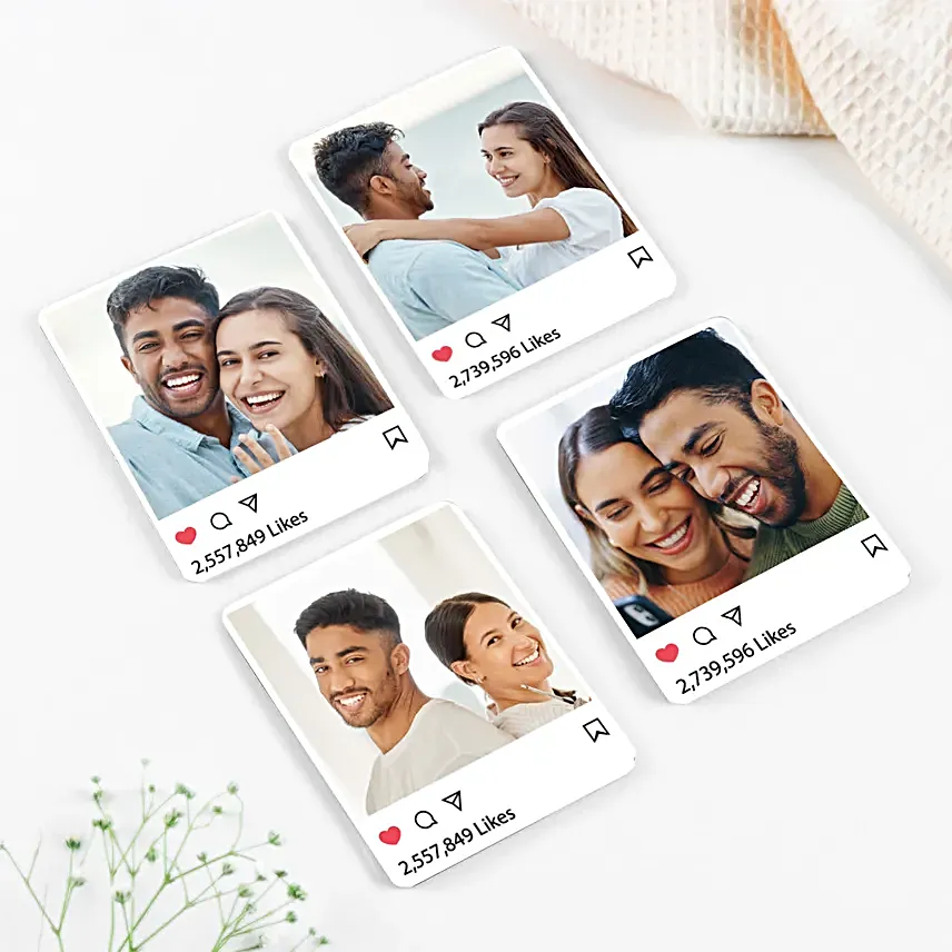 Insta Inspired Personalised Fridge Magnet