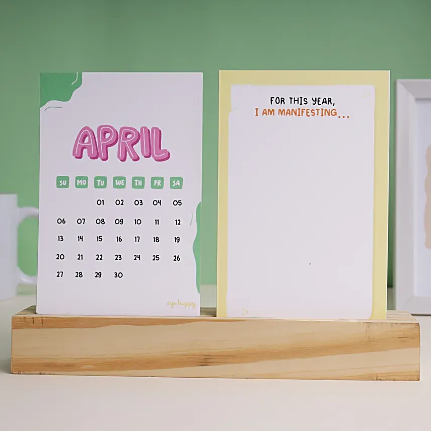 Interactive Wellness Calendar