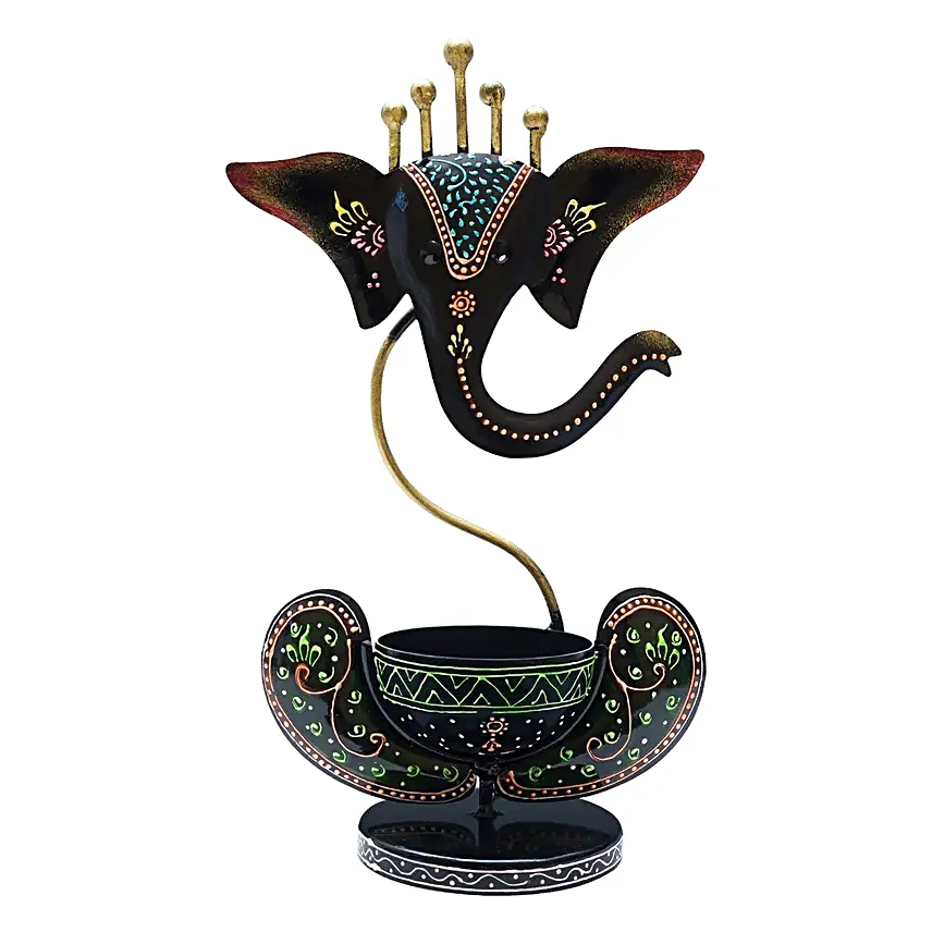 Ganesha Candle Stand Online