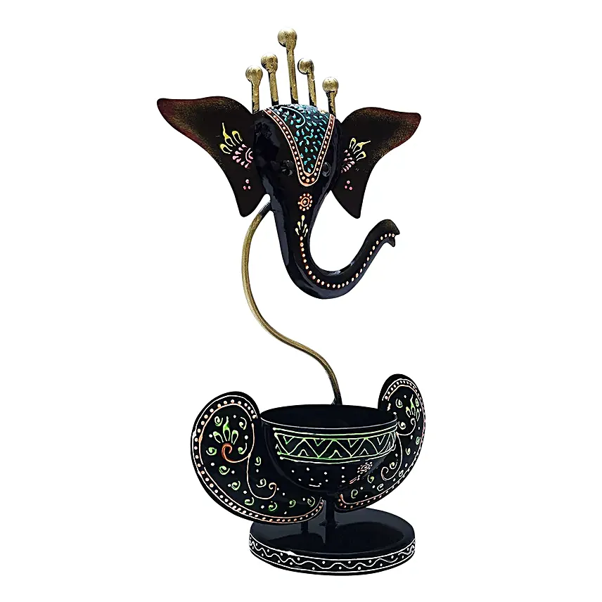 Ganesha Candle Stand Online