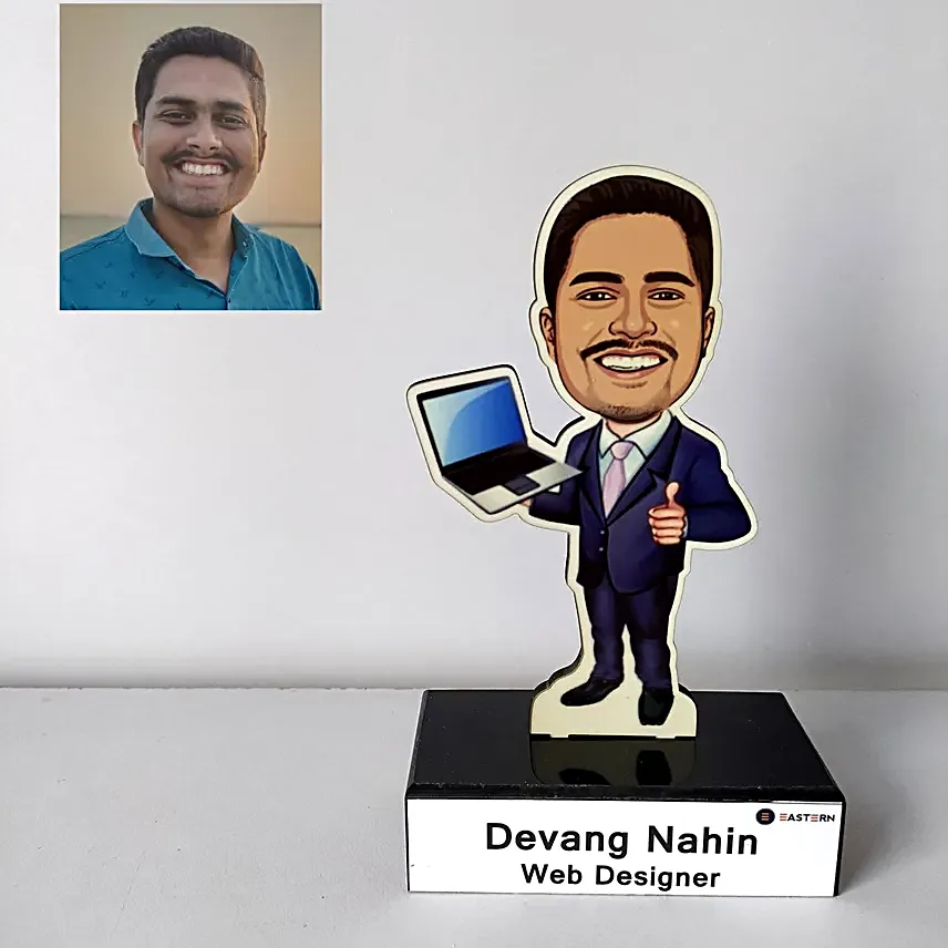 IT Pro Boss Caricature