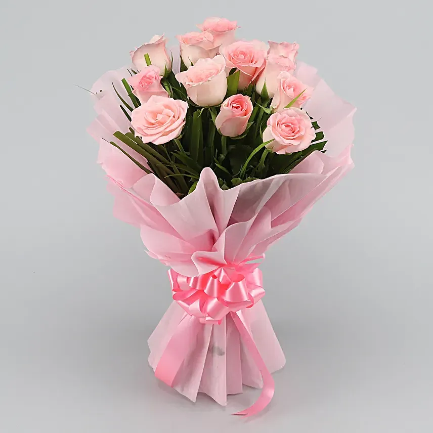 Order Plant And Rose Bouquet