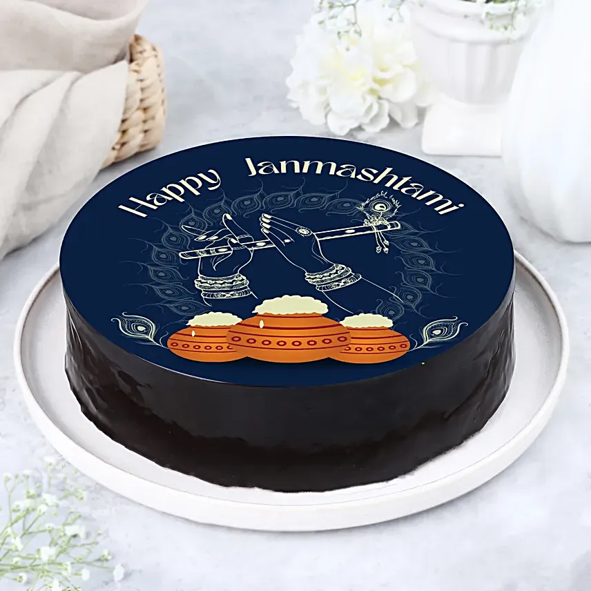 Janmashtami Joy Chocolate Cake 1Kg