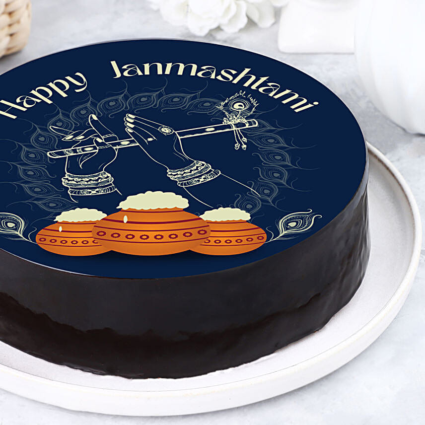 Janmashtami Joy Chocolate Cake 1Kg