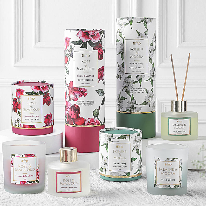 Jasmine N rose Fragrance Set
