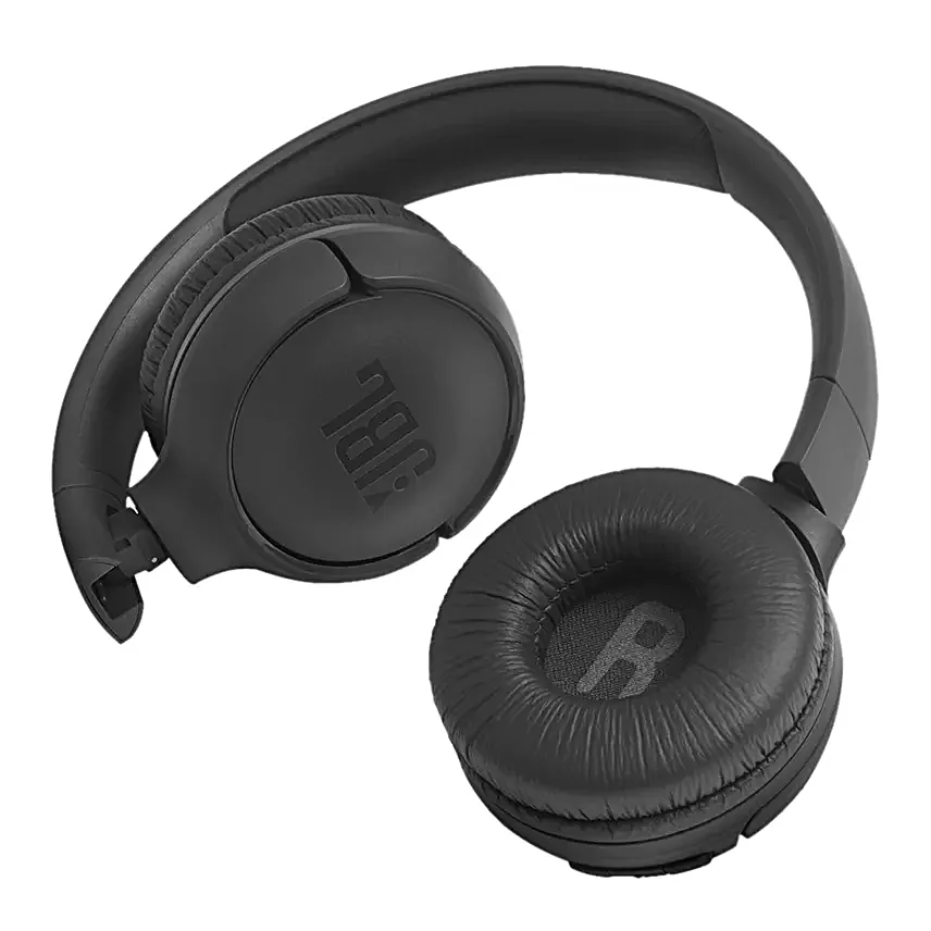 JBL Tune 500 Powerful Bass On-Ear Headphones With Mic