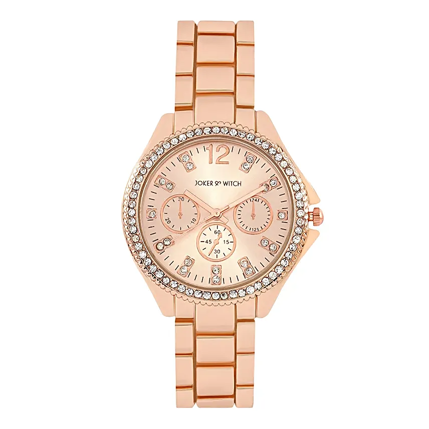 Joker N Witch Reina Luxe Rose Gold Watch