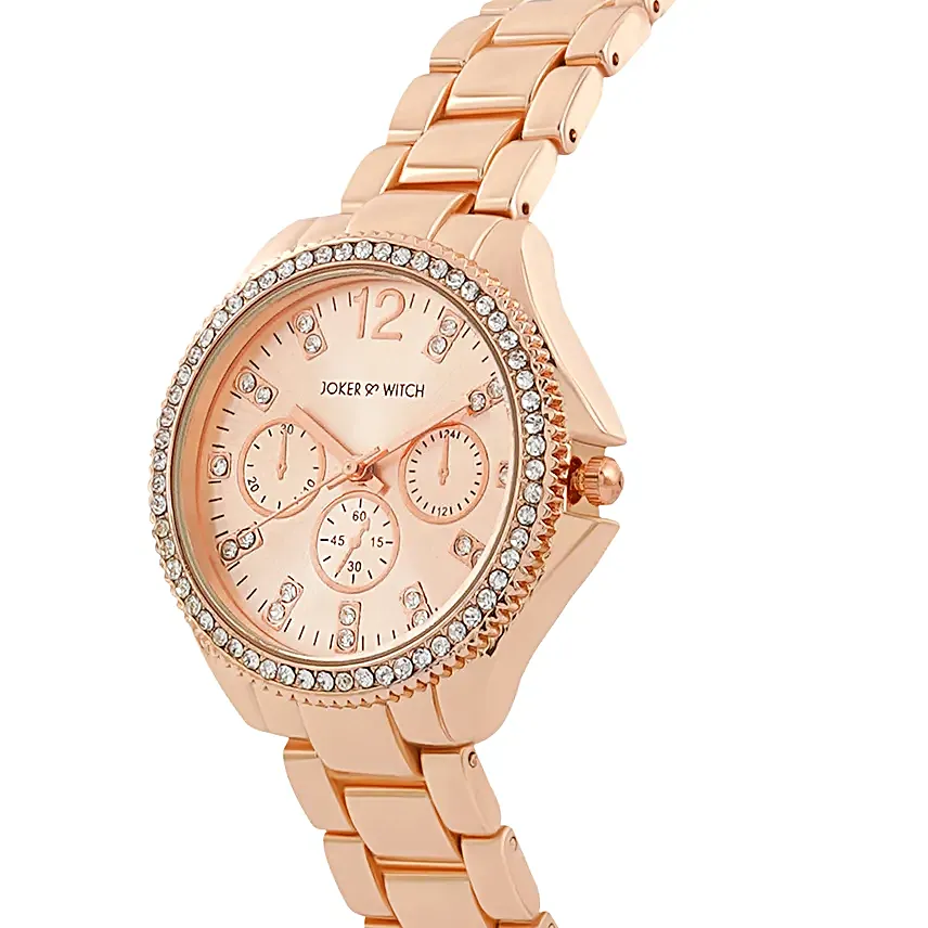 Joker N Witch Reina Luxe Rose Gold Watch