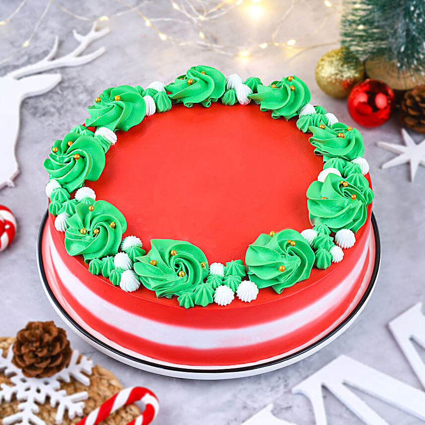 Jolly Christmas Chocolate Cake 1Kg