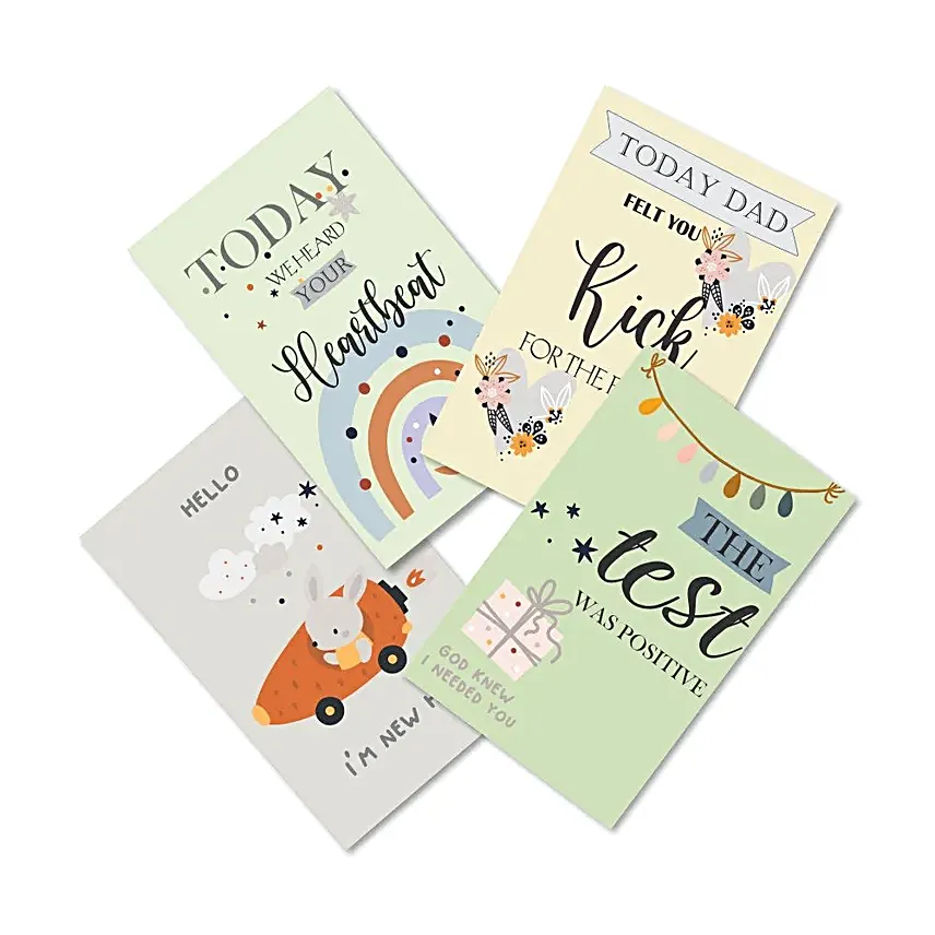 Journey to Motherhood Milestone Cards